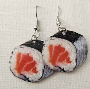 Sushi    Earings   New Without Tags